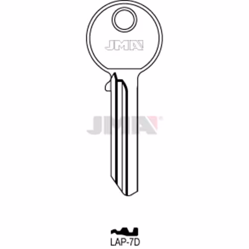 LLAVE JMA ACERO-C (LAP-7D)