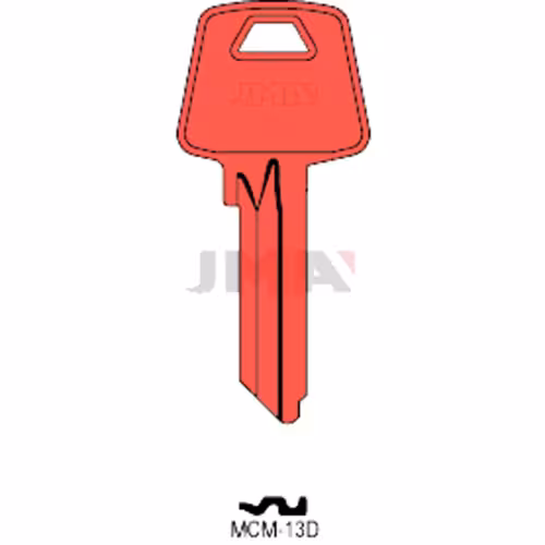 LLAVE JMA ALUMINIO (MCM-13D ROJO)