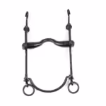 BOCADO VAQUERO FIJO-CURVO EMBOCADURA INGLESA DON JUAN (PAVONADO)