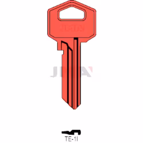 LLAVE JMA ALUMINIO (TE-1I ROJO)
