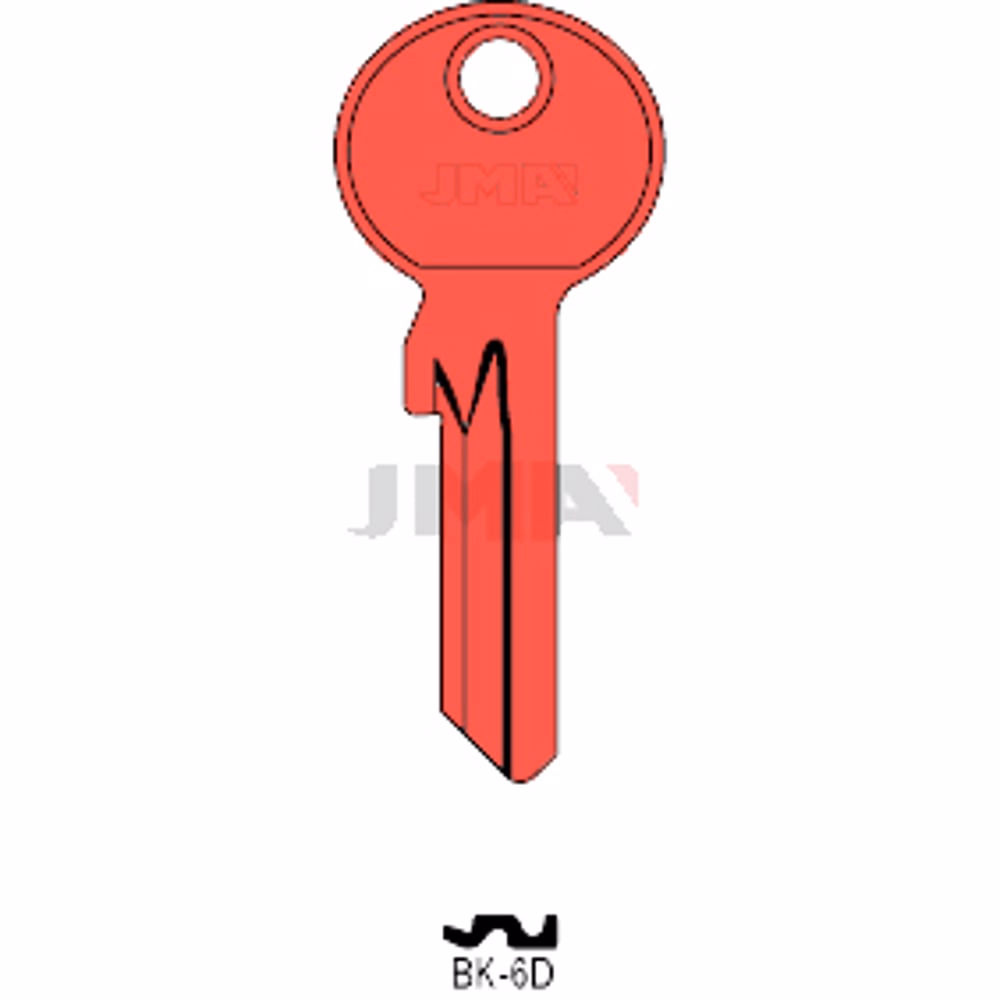 LLAVE JMA ALUMINIO (BK-6D ROJO)