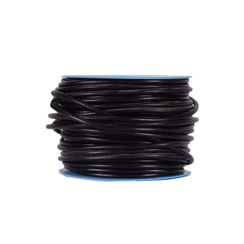 ROUND LEATHER LACE (4 mm)