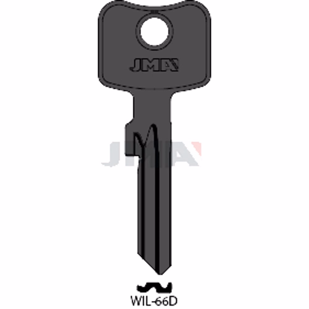 LLAVE JMA ALUMINIO (WIL-66D NEGRO)