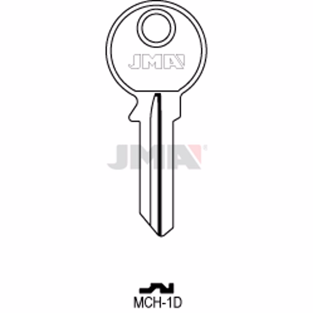 LLAVE JMA ACERO-C (MCH-1D)