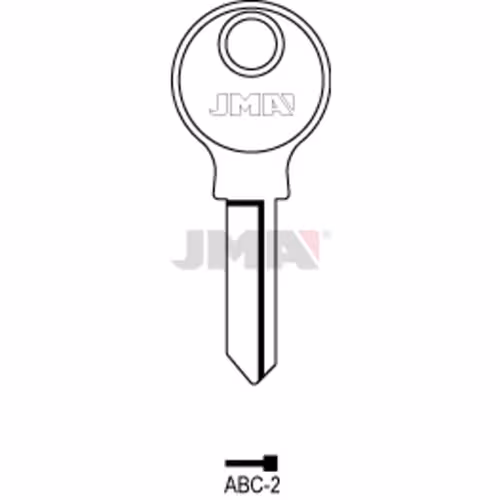 LLAVE JMA ACERO-B (ABC-2)