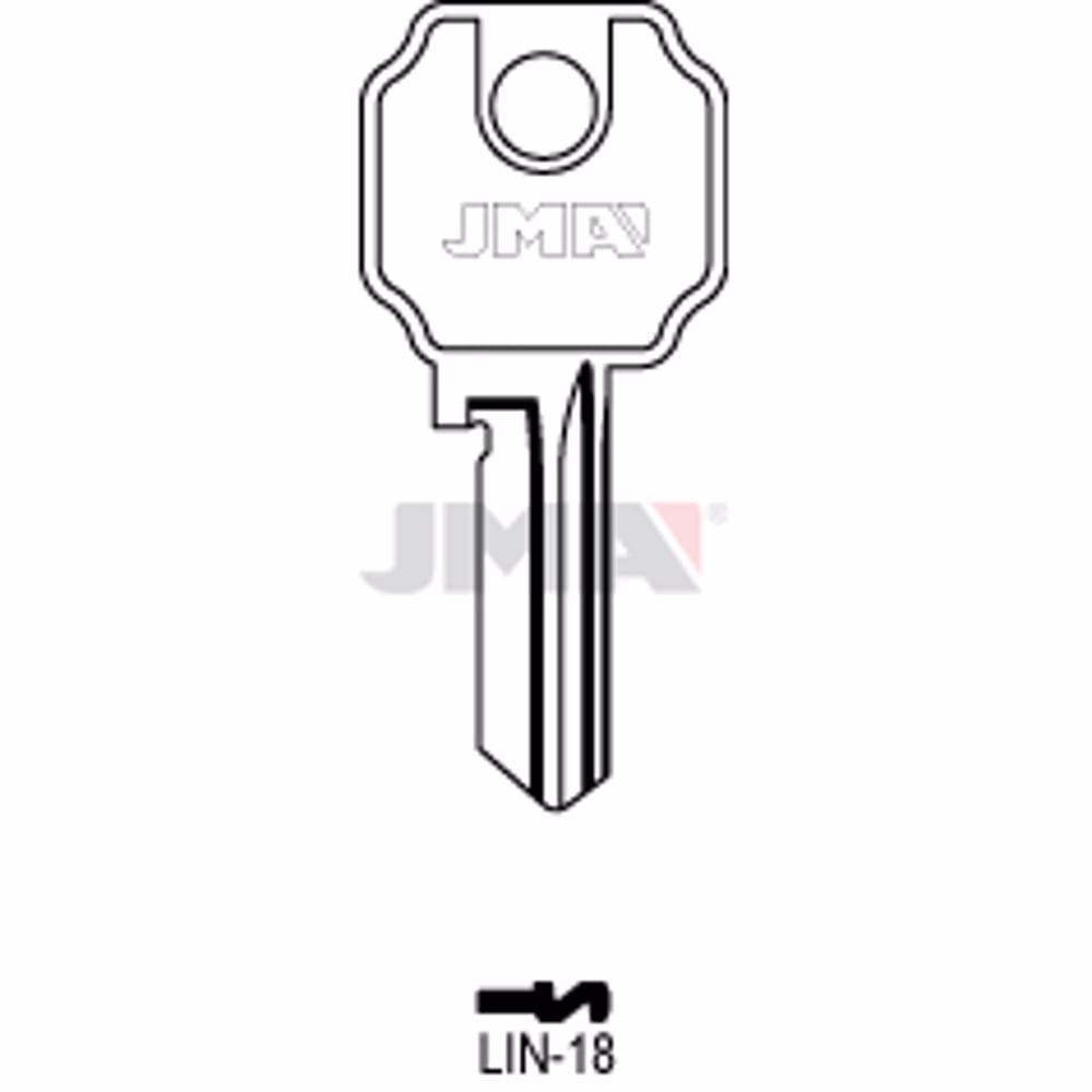 LLAVE JMA ACERO-B (LIN-18)