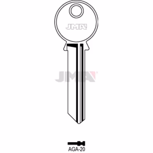 LLAVE JMA ACERO-C (AGA-20)
