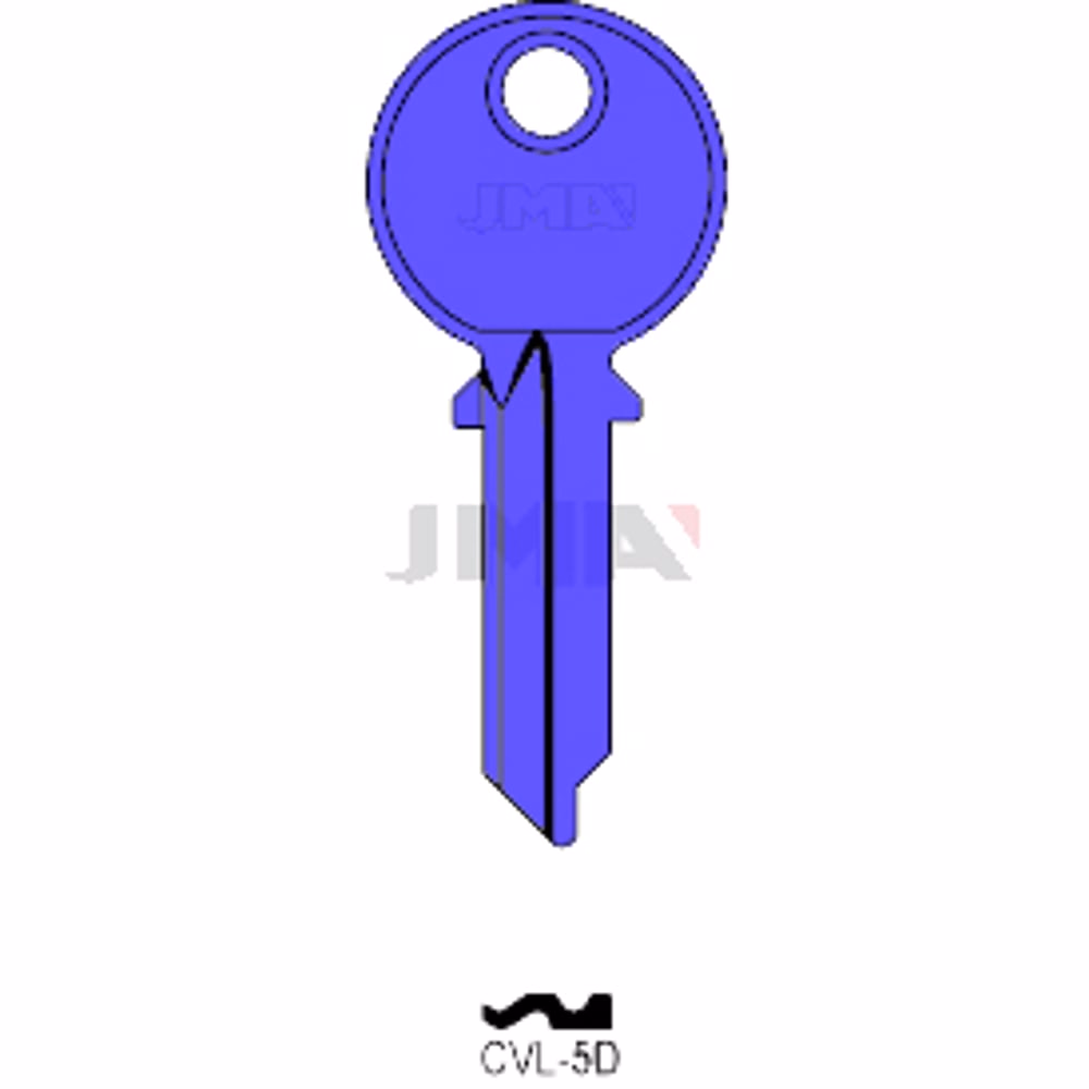 LLAVE JMA ALUMINIO (CVL-5D AZUL)