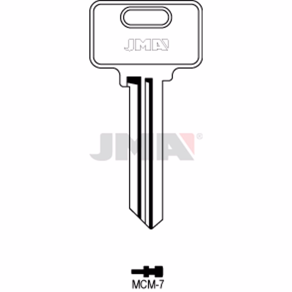LLAVE JMA ACERO-C (MCM-7)