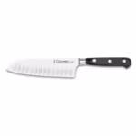 CUCHILLO SANTOKU ALVEOLADO FORJADO RF.1565 (6,5" - 17 cm)