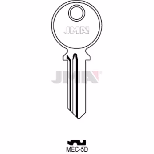 LLAVE JMA ACERO-C (MEC-5D)