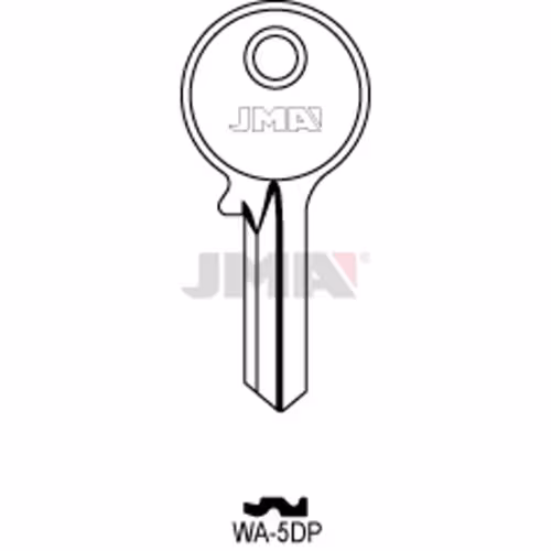 LLAVE JMA ACERO-C (WA-5DP)
