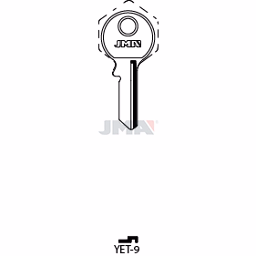 LLAVE JMA ACERO-C (YET-9)