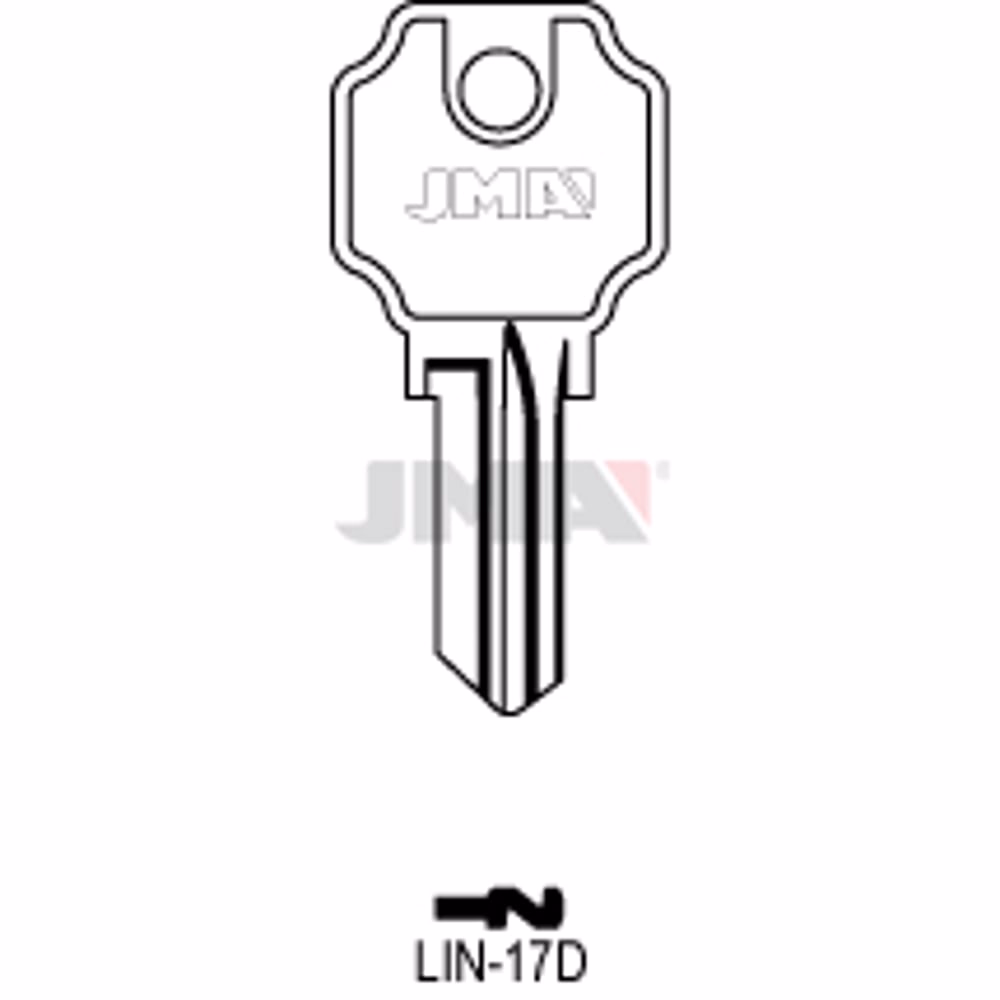 LLAVE JMA ACERO-B (LIN-17D)