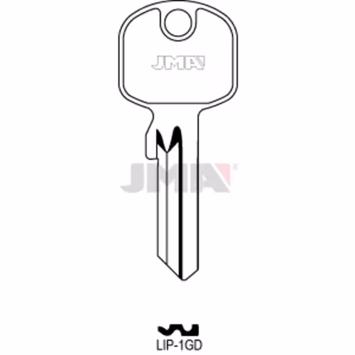 LLAVE JMA ACERO-C (LIP-1GD)