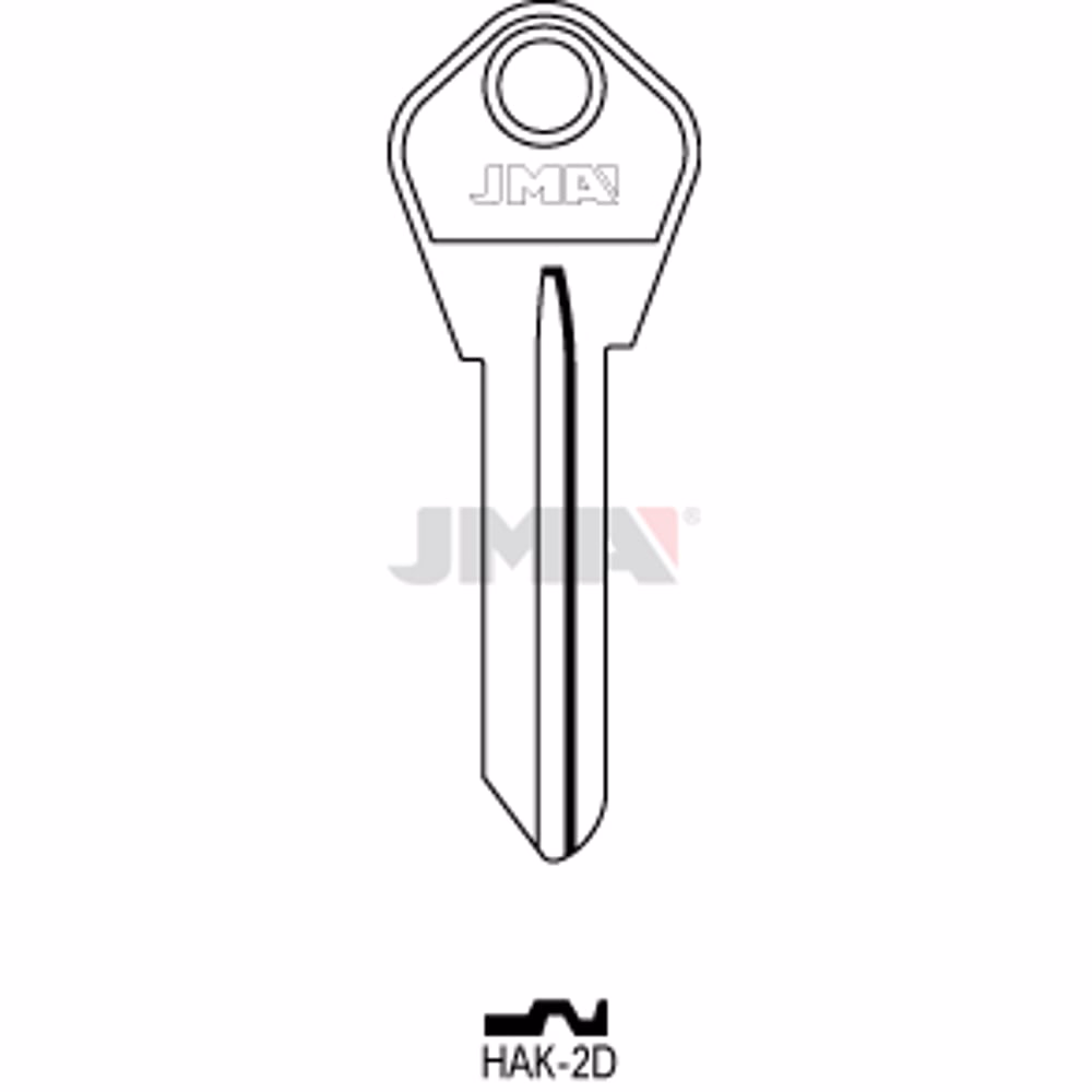 LLAVE JMA ACERO-C (HAK-2D)