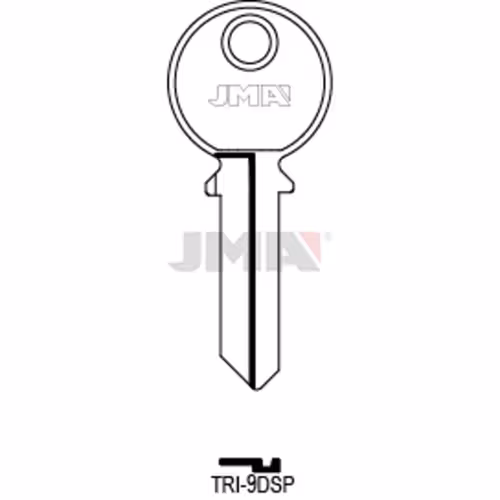 LLAVE JMA ACERO-C (TRI-9DSP)