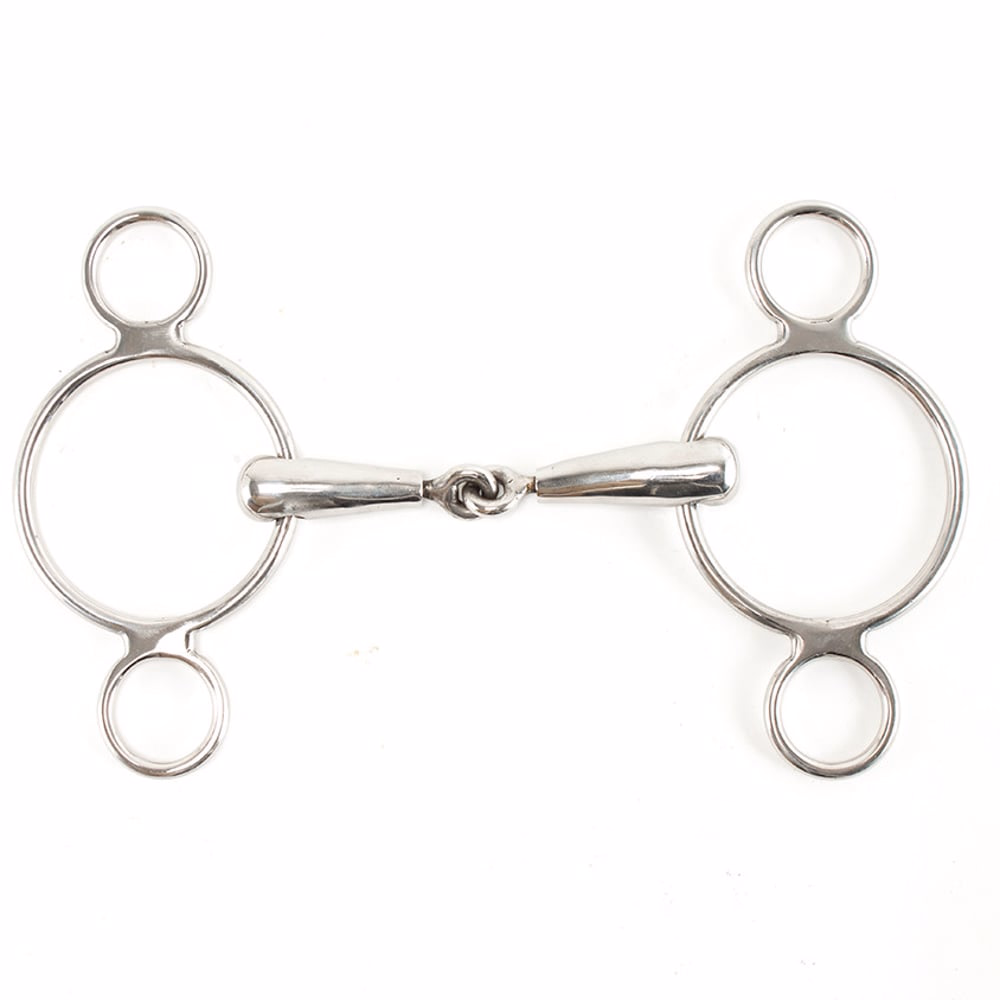 BOCADO PESSOA 3 ARILLOS INOXIDABLE PREMIUM