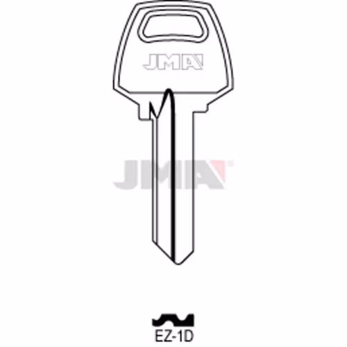LLAVE JMA ACERO-B (EZ-1D)