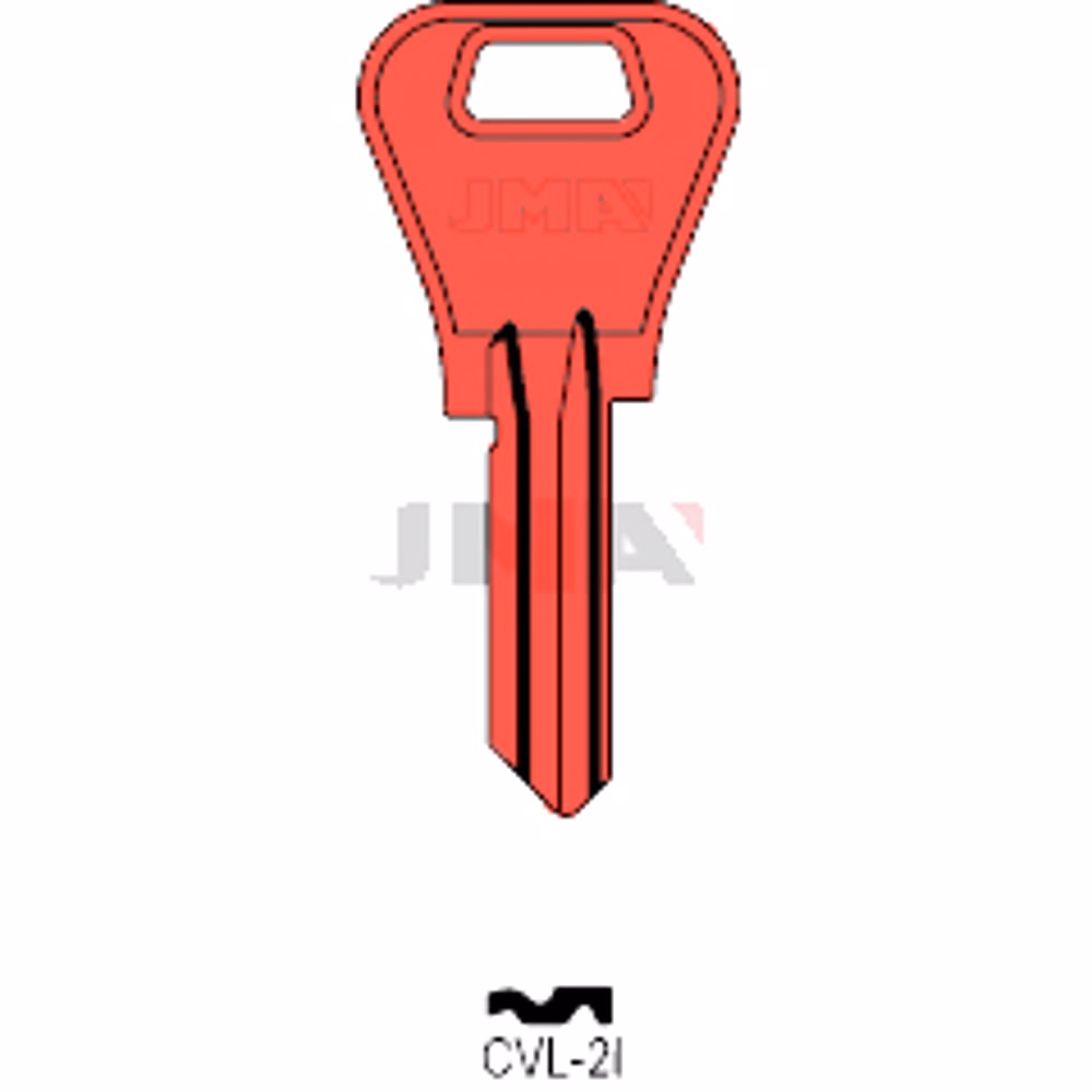 LLAVE JMA ALUMINIO (CVL-2I ROJO)