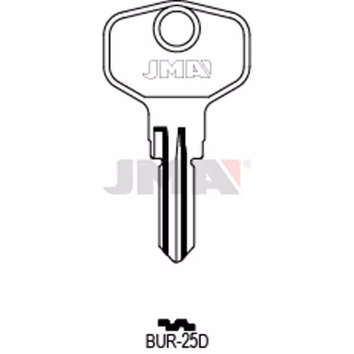 LLAVE JMA ACERO-C (BUR-25D)