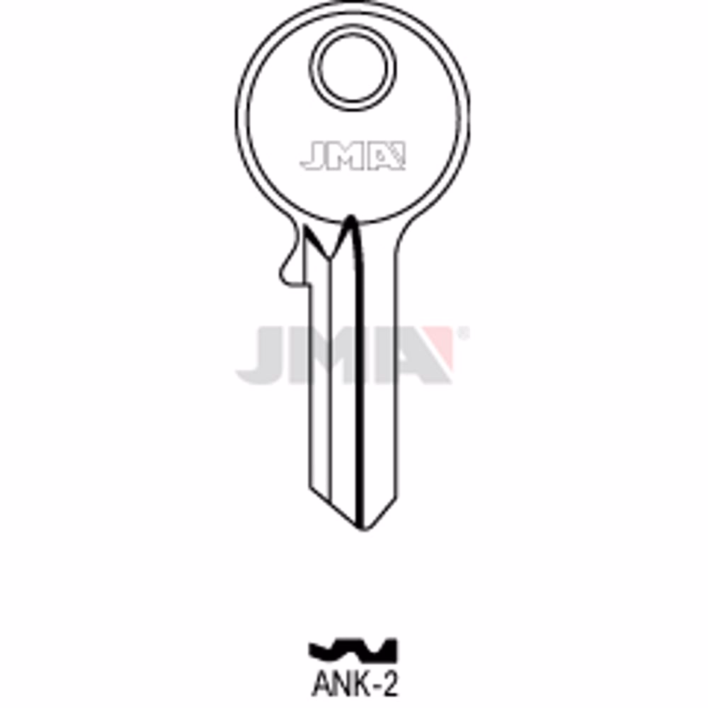 LLAVE JMA ACERO-C (ANK-2)