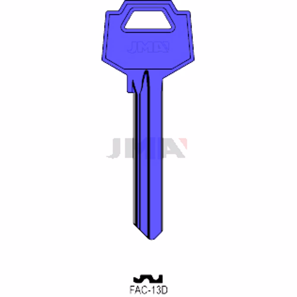 LLAVE JMA ALUMINIO (FAC-13D AZUL)