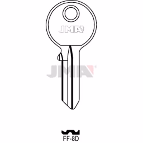 LLAVE JMA ACERO-C (FF-8D)