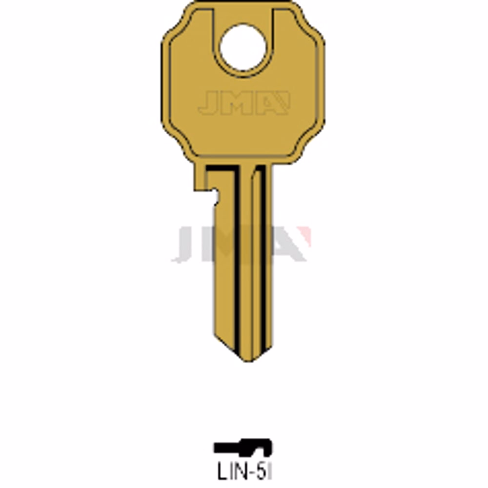 LLAVE JMA ALUMINIO (LIN-5I ORO)