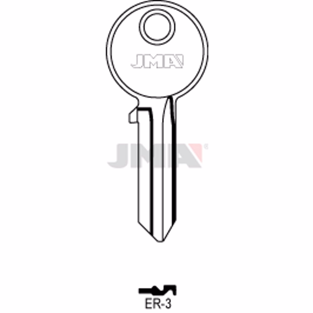 LLAVE JMA ACERO-C (ER-3)
