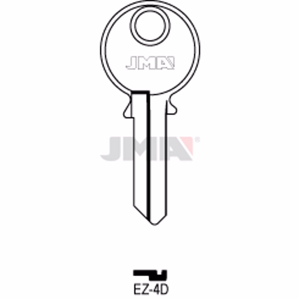 LLAVE JMA ACERO-B (EZ-4D)