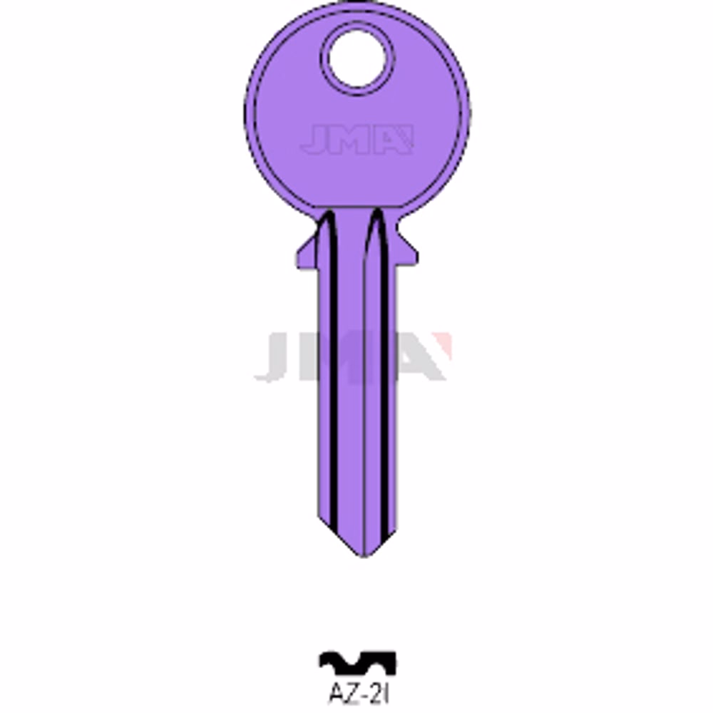 LLAVE JMA ALUMINIO (AZ-2I LILA)