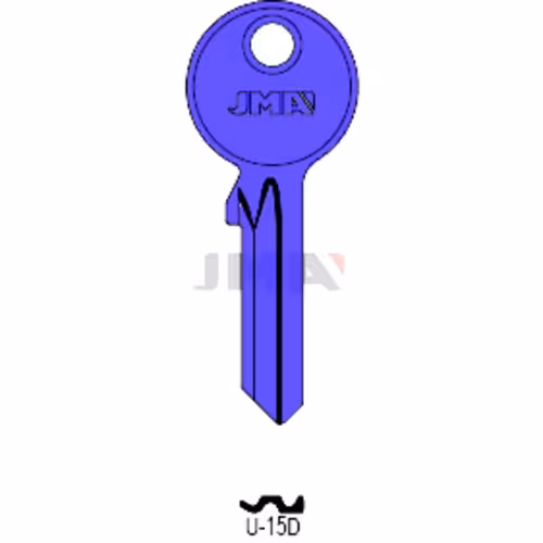 LLAVE JMA ALUMINIO (U-15D AZUL)