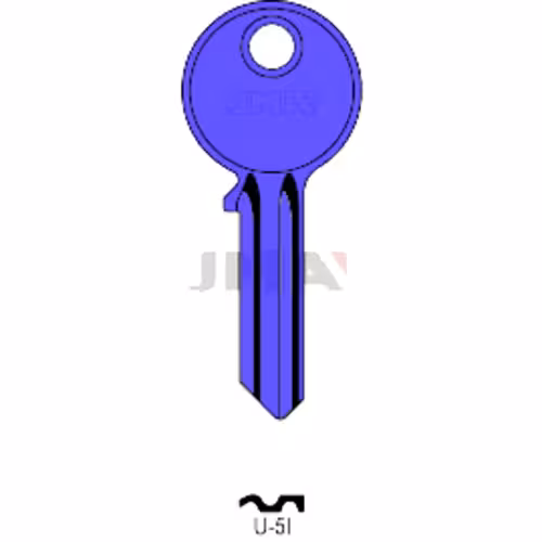 LLAVE JMA ALUMINIO (U-5I AZUL)