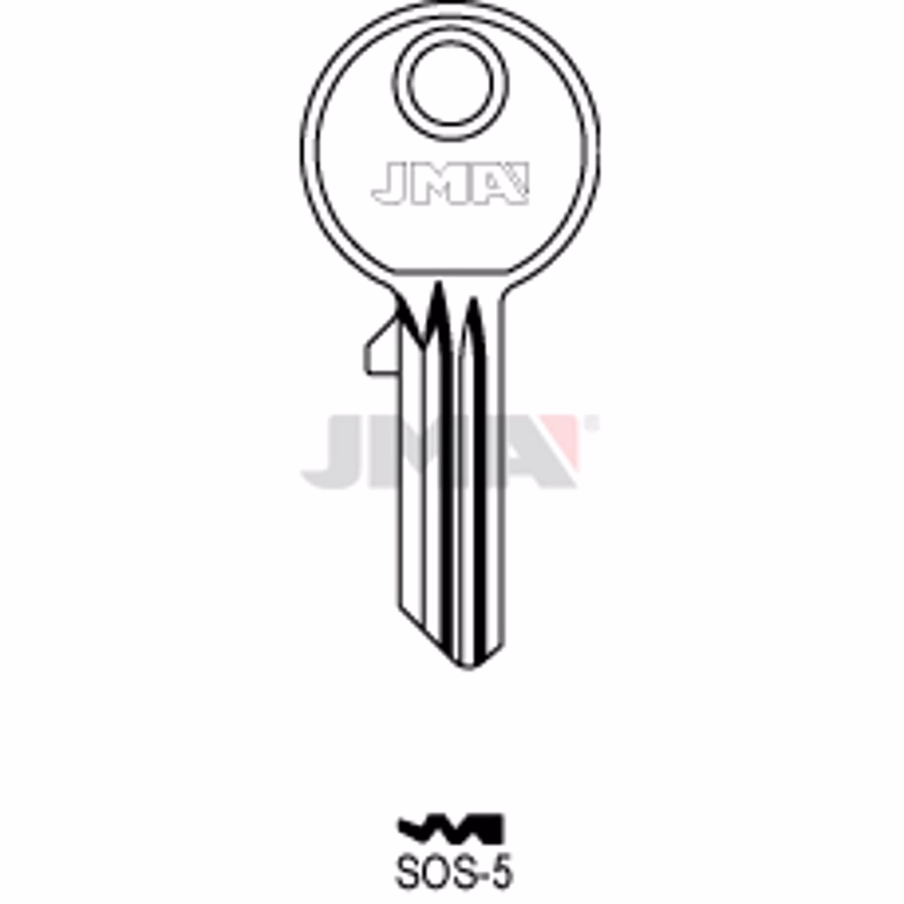 LLAVE JMA ACERO-C (SOS-5)