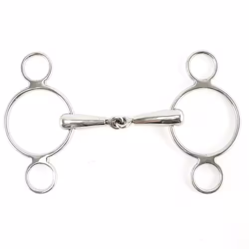 BOCADO PESSOA 3 ARILLOS INOXIDABLE PREMIUM