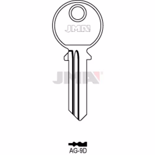 LLAVE JMA ACERO-C (AG-9D)