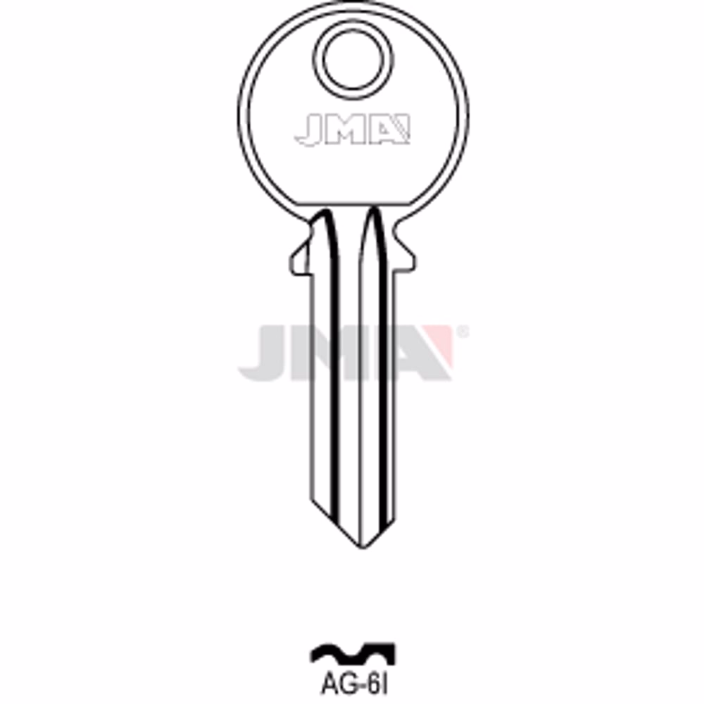 LLAVE JMA ACERO-C (AG-6I)