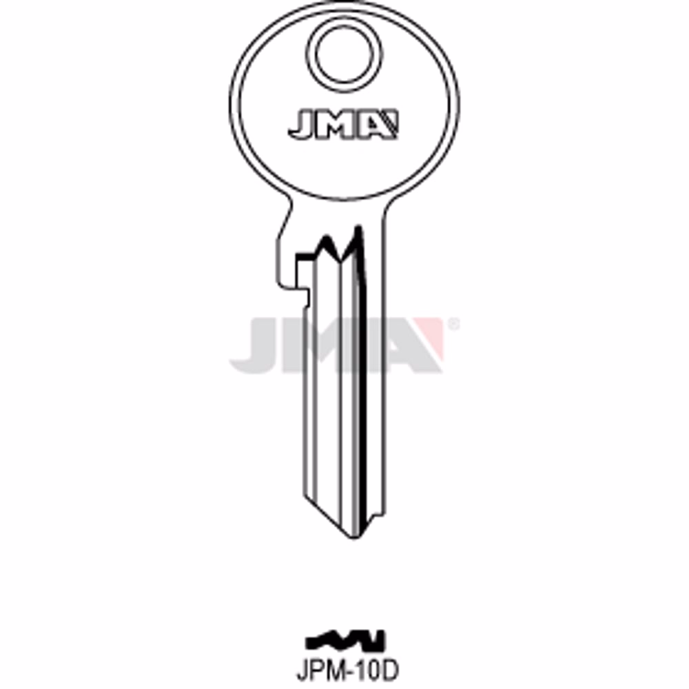 LLAVE JMA ACERO-C (JPM-10D)