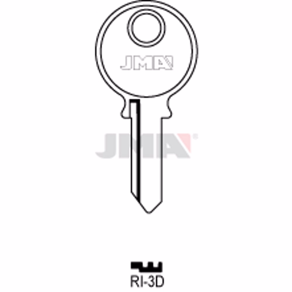 LLAVE JMA ACERO-B (RI-3D)