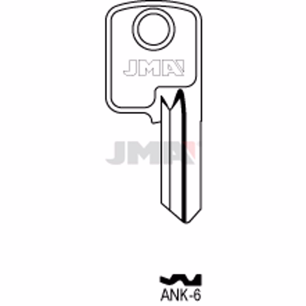 LLAVE JMA ACERO-C (ANK-6)