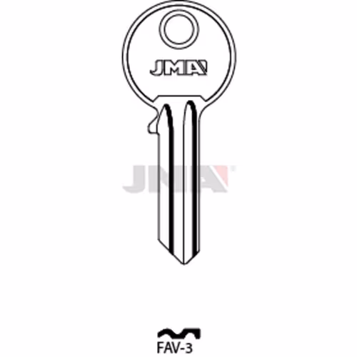LLAVE JMA ACERO-C (FAV-3)
