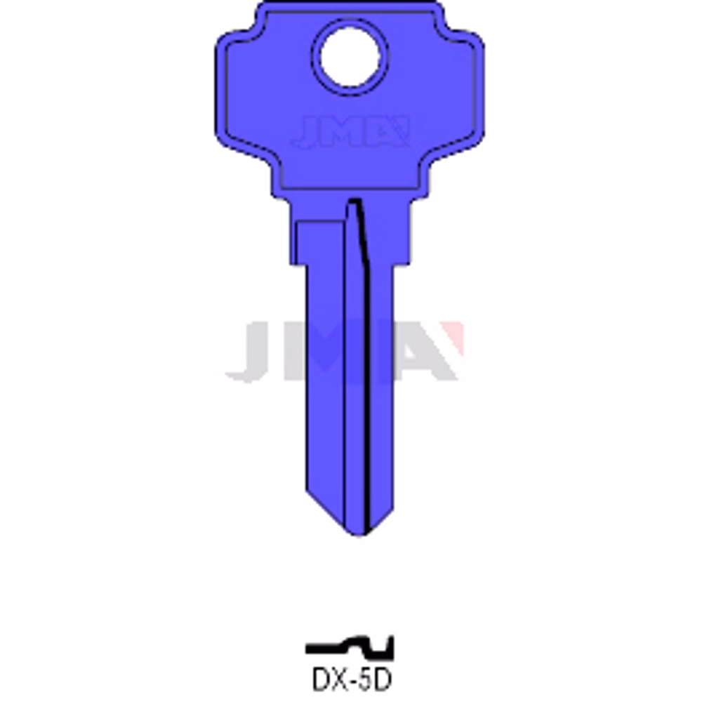 LLAVE JMA ALUMINIO (DX-5D AZUL)