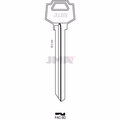 LLAVE JMA ACERO-C (FAC-8D)