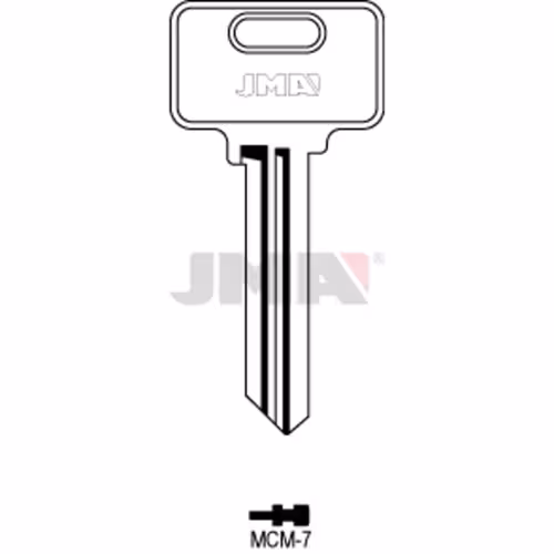 LLAVE JMA ACERO-C (MCM-7)