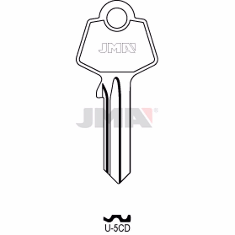 LLAVE JMA ACERO-C (U-5CD)