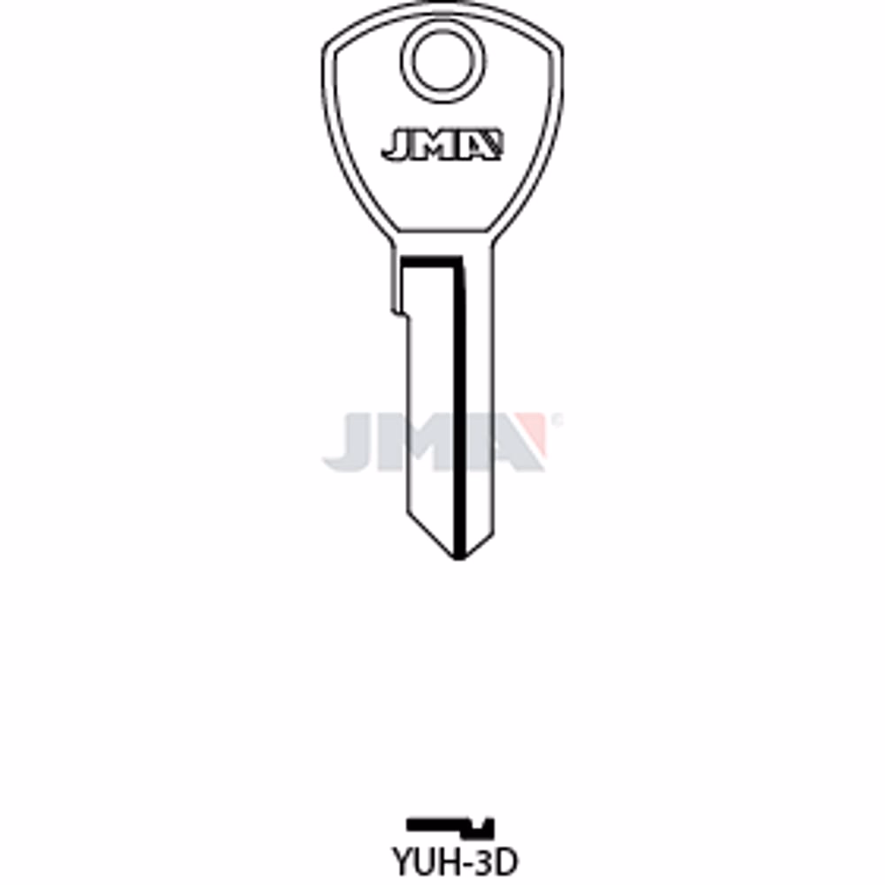 LLAVE JMA ACERO-C (YUH-3D)
