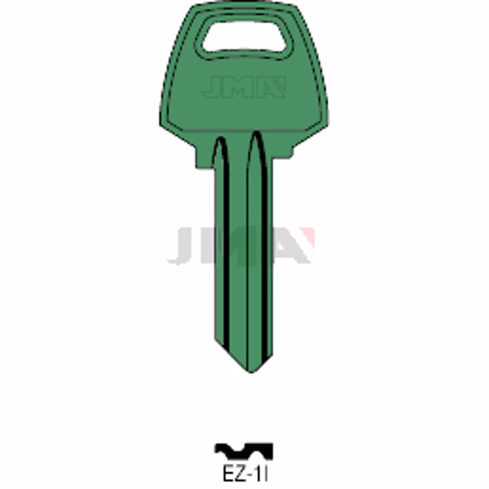 LLAVE JMA ALUMINIO (EZ-1I VERDE)