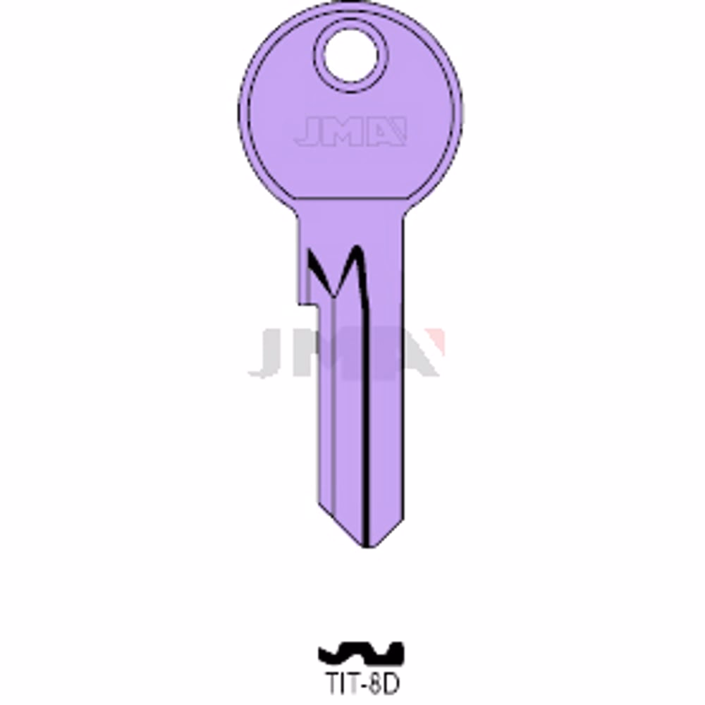 LLAVE JMA ALUMINIO (TIT-8D LILA)