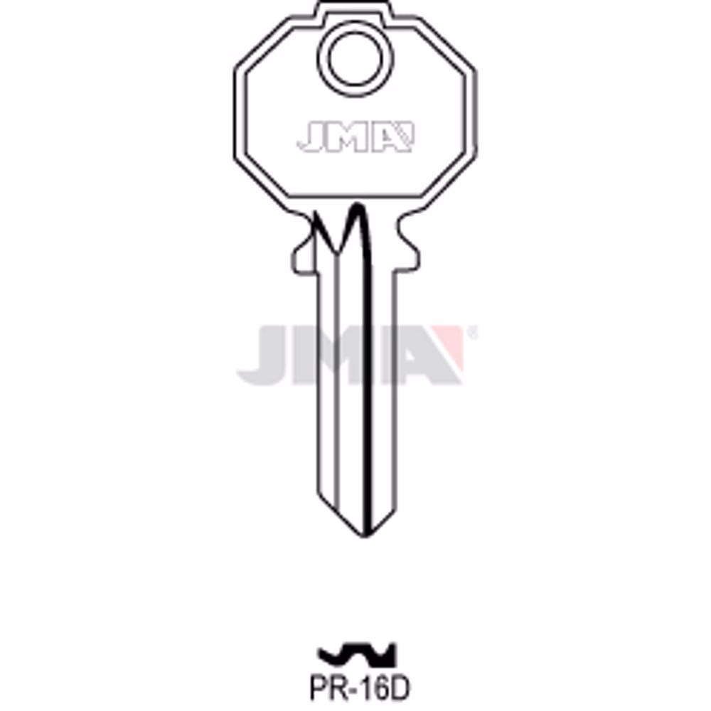 LLAVE JMA ACERO-C (PR-16D)